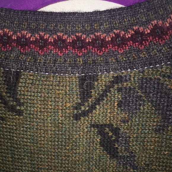 Colorful button down sweater - Picture 5 of 6